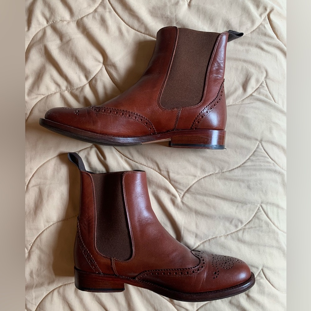 Spanish leather boots